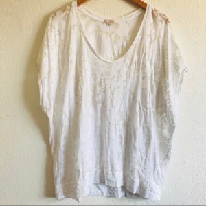 Gap | flora sheer top